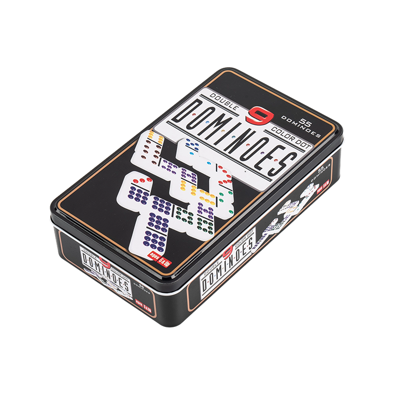 전통적인 Double Nine Dominoes 보드 게임