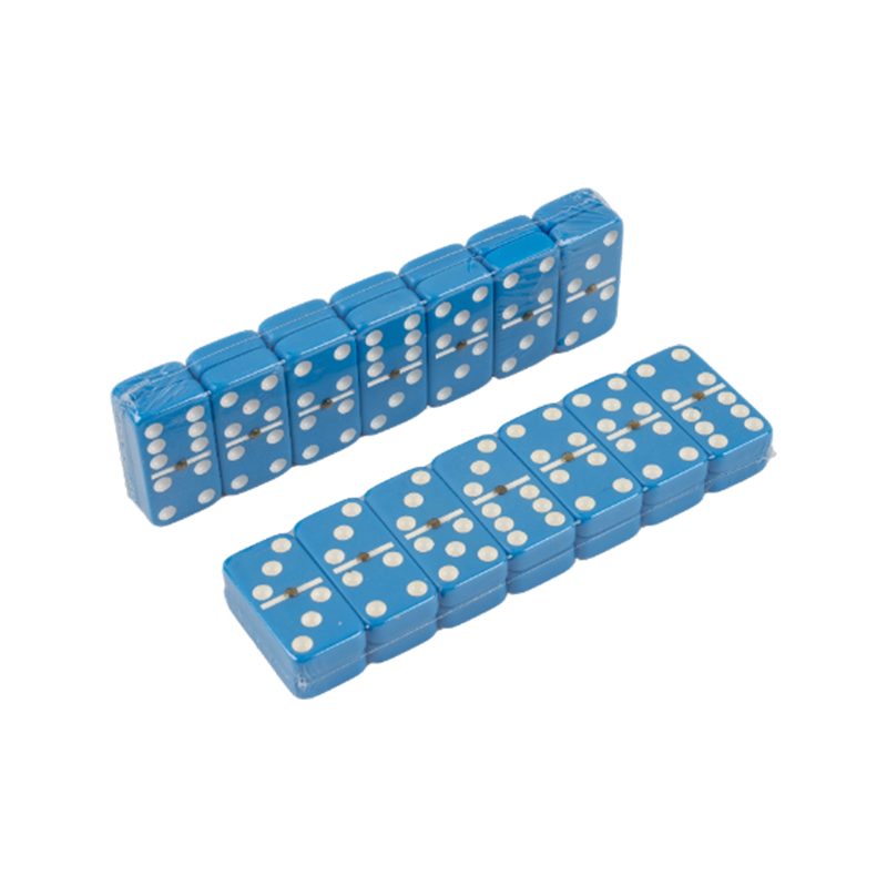 블루 패밀리 도미노 게임 세트